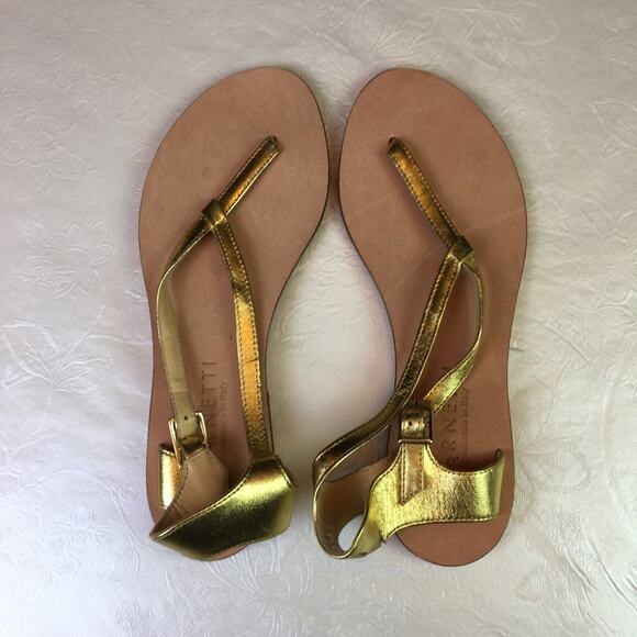 CorNETTI T-Strap Sandal Gold Size EU 37 - Picture 6 of 16
